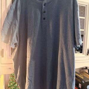 Sonoma Men's Gray Henley Shirt